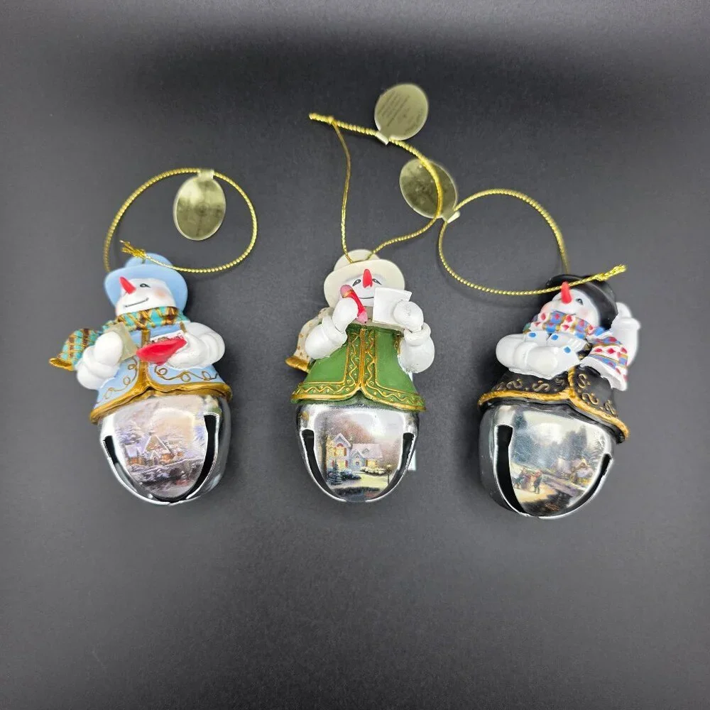 Bradford Exchange Ornaments Set‎ 3pc New